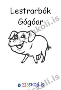 Forskoðunarmynd fyrir Lestrarbók Gógóar