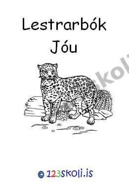Forskoðunarmynd fyrir Lestrarbók Jóu