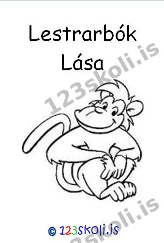 Forskoðunarmynd fyrir Lestrarbók Lása