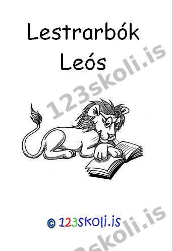 Forskoðunarmynd fyrir Lestrarbók Leós