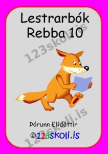 Forskoðunarmynd fyrir Lestrarbók Rebba 10 – Rafbók