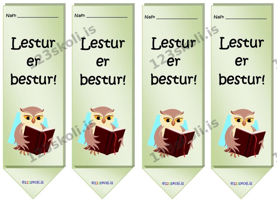 Forskoðunarmynd fyrir Lestur er bestur!