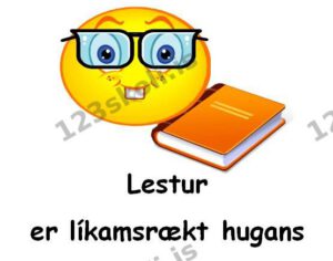 Forskoðunarmynd fyrir Lestur er líkamsrækt hugans