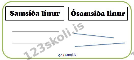 Forskoðunarmynd fyrir Línur