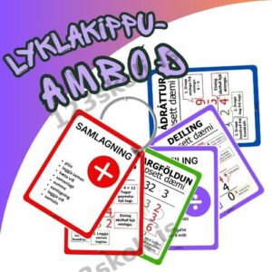 Forskoðunarmynd fyrir Lyklakippuamboð – Reikniaðgerðir