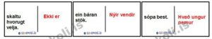 Forskoðunarmynd fyrir Málshátta dominó.