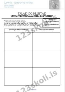Forskoðunarmynd fyrir Móðuharðindin – Talað og hlustað
