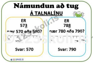 Forskoðunarmynd fyrir Námundun