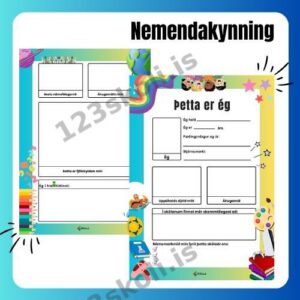 Forskoðunarmynd fyrir Nemendakynning – Þetta er ég
