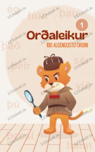 Forskoðunarmynd fyrir Orðaleikur 1 – æfingahefti / 100 algengustu orðin