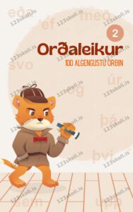 Forskoðunarmynd fyrir Orðaleikur 2 – æfingahefti / 100 algengustu orðin