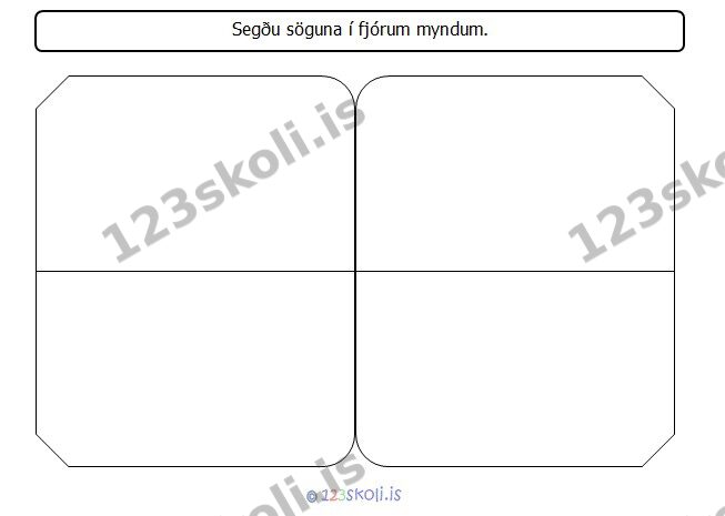 Forskoðunarmynd fyrir Saga í fjórum myndum