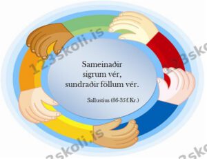 Forskoðunarmynd fyrir Sameinaðir sigrum vér, sundraðir föllum vér.