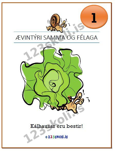 Forskoðunarmynd fyrir Sammi og félagar 1 – Kálhausar eru bestir!