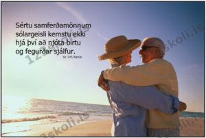 Forskoðunarmynd fyrir Sértu samferðamönnum sólargeisli …