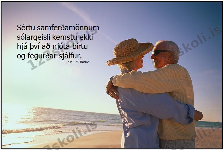 Forskoðunarmynd fyrir Sértu samferðamönnum sólargeisli …