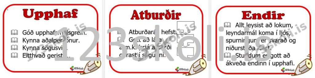 Forskoðunarmynd fyrir Sögugerð