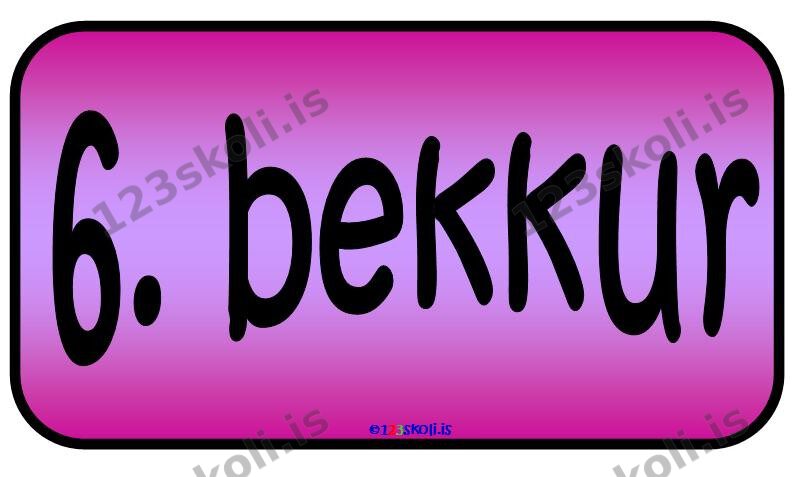 Forskoðunarmynd fyrir Stofumerking