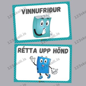 Forskoðunarmynd fyrir Höldum vinnufrið / Réttum upp hönd