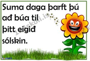 Forskoðunarmynd fyrir Sumir dagar . . .