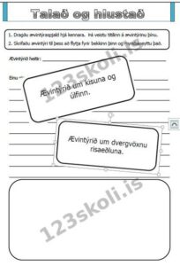 Forskoðunarmynd fyrir Talað og hlustað – Ævintýri