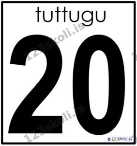 Forskoðunarmynd fyrir Tölurnar 10 – 20