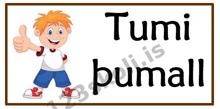 Forskoðunarmynd fyrir Tumi þumall
