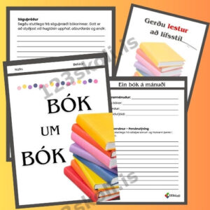 Forskoðunarmynd fyrir Umfjöllun um bók – Bók um bók