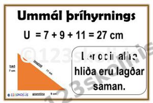 Forskoðunarmynd fyrir Ummál