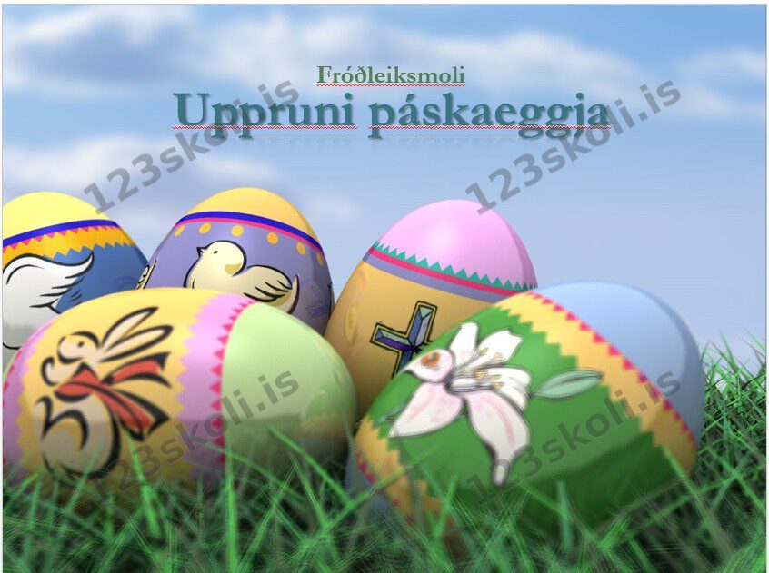 Forskoðunarmynd fyrir Uppruni páskaeggja