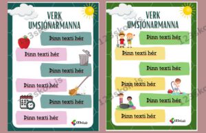 Forskoðunarmynd fyrir Umsjónarmenn – Verkslýsing – Þinn texti
