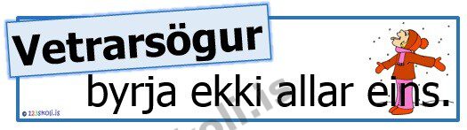 Forskoðunarmynd fyrir Vetrarsögur – kveikur