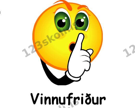 Forskoðunarmynd fyrir Vinnufriður – Spjald