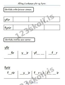 Forskoðunarmynd fyrir Yfir – fyrir